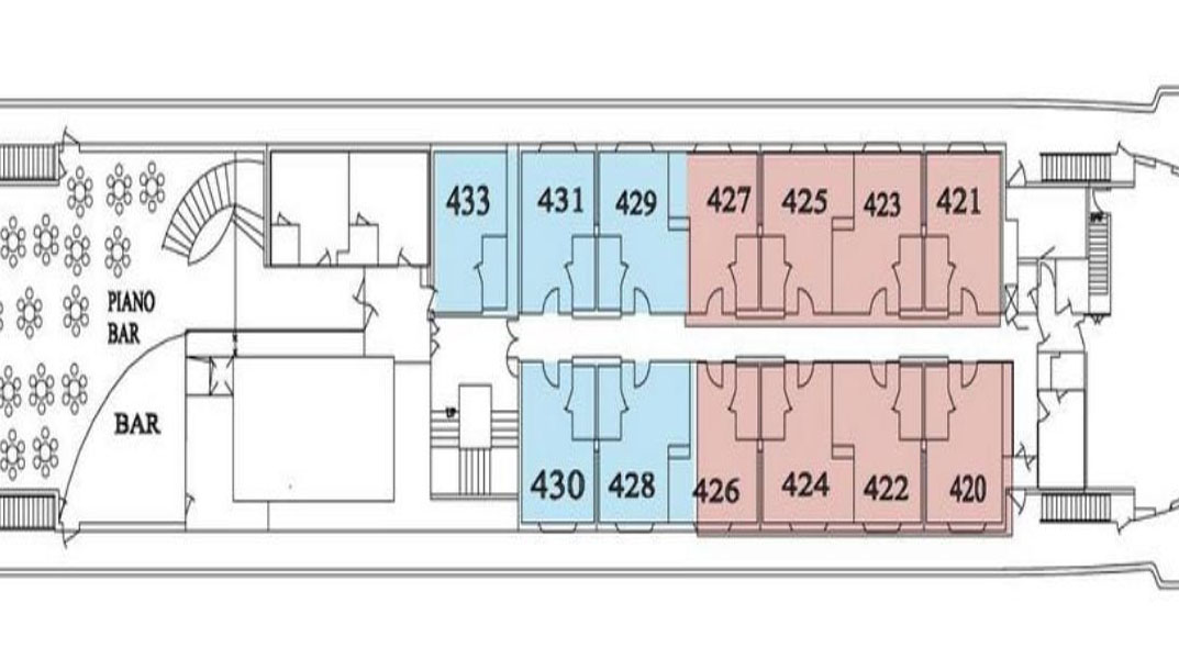 SILVER GALAPAGOS DECK 4 deck plans