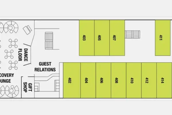 CELEBRITY XPEDITION deck 4 deck plans