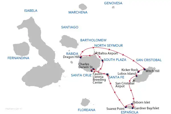 5-DAY:4-NIGHT - SOUTHEASTERN GALAPAGOS CRUISE (C) - ENDEMIC copy