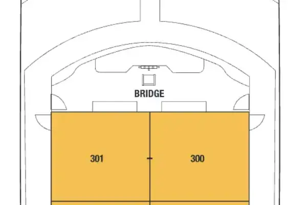CELEBRITY XPLORATION Upper Deck deck plan