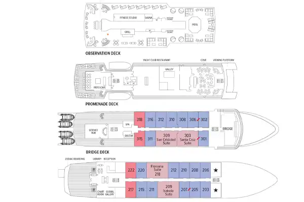 NATIONAL GEOGRAPHIC ISLANDER II DECK PLANS smaller