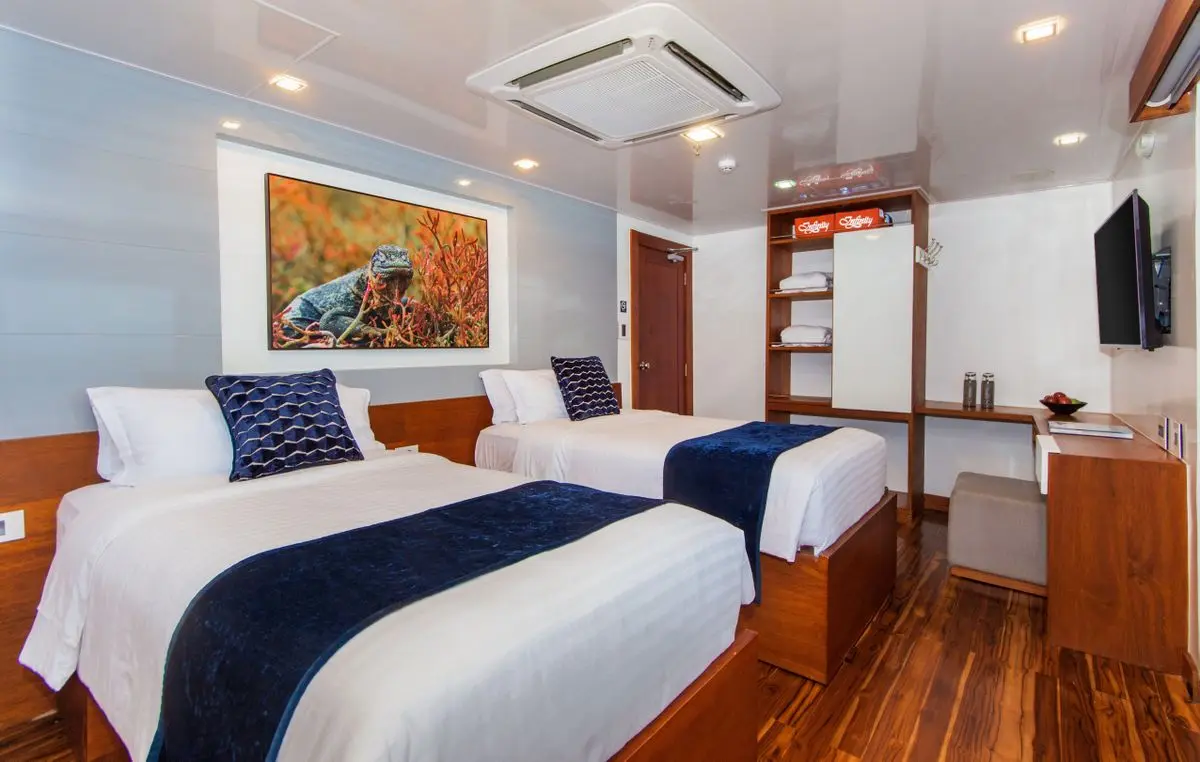 INFINITY YACHT standard double twin beds