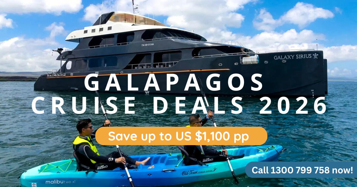 Save Over $1100 on Galaxy Sirius Galápagos Cruise Deals for 2026 Save Over $1100 on Galaxy Sirius Galápagos Cruise Deals for 2026